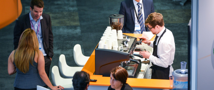 Exhibition coffee stands bean and gone Exhibition coffee stands bean and gone