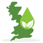 UK dairy green icon